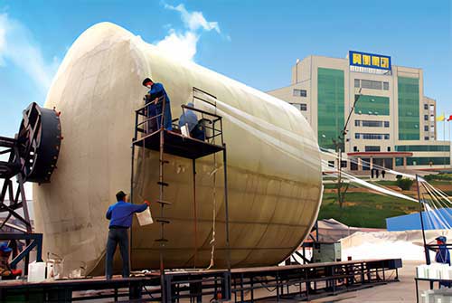 大型現場玻璃鋼儲罐